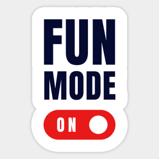 Fun Mode Sticker